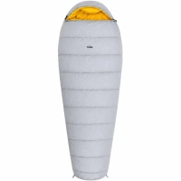 Sleeping bag Tribe Down 400 Regular down gray left (T-CH-0007-grey-L)
