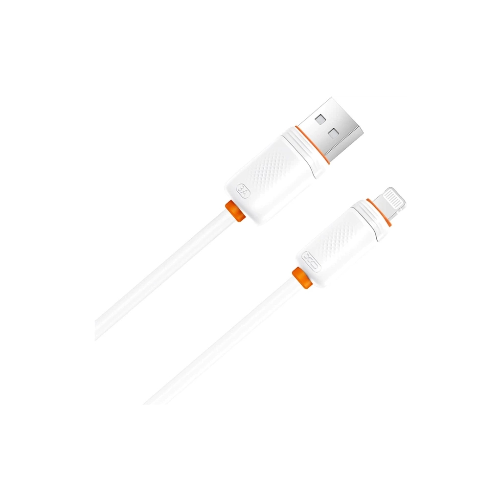 Дата кабель USB 2.0 AM to Lightning 1.0m 3A white XO (NB302-AI.white) Дата кабель USB 2.0 AM to Lightning 1.0m 3A white XO (NB302-AI.white)