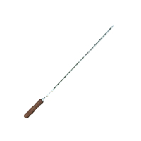 Skewer Metalzavod 740x12x3mm dark (SHMP-DR-740x12x3-DK)