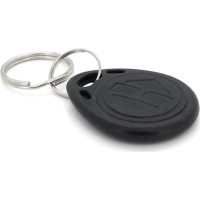 Keychain with Merlion ID chip Em-Marine, 125kHz, TK4100, black (EM4100)