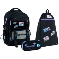 Шкільний набір Kite 1022 Education Monster High (SET_MH26-1022M)