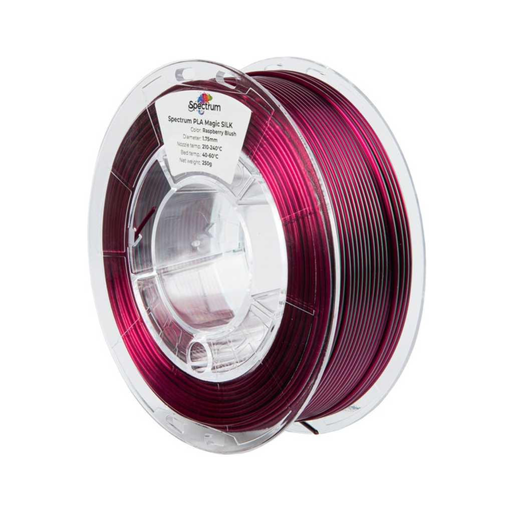 Пластик для 3D-принтера Spectrum PLA Magic SILK 1.75mm 0.25kg Raspberry Blush (81392)