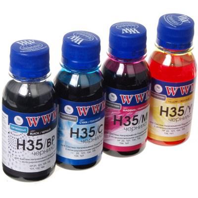 Чорнило WWM HP № 21/129/131 BP/C/M/Y SET (H35SET-2)