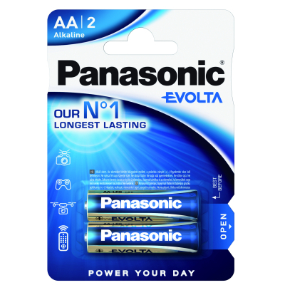 Battery PANASONIC AA LR06 Evolta * 2 (LR6EGE/2BP)