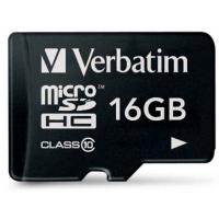 Карта пам'яті Verbatim 16GB microSDHC class 10 (44010)