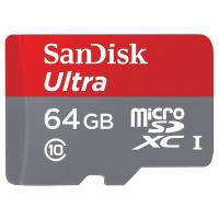 Карта пам'яті SanDisk 64GB microSD class 10 UHS-I Ultra (SDSQUNC-064G-GN3MN)