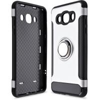 Чохол до мобільного телефона Laudtec для Samsung J5 2016/J510 Ring stand (silver) (LR-J510-SR)