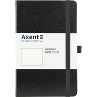 Notebook Axent Partner 125x195 mm unlined 96 sheets Black (8307-01-A)