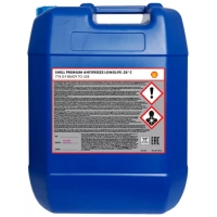 Антифриз Shell Premium LL 20л (готовий G12+ черв.) (5939)