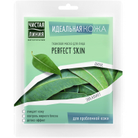 Face mask Pure line Fabric Perfect skin for problem skin 1 pc. (8714100843840)