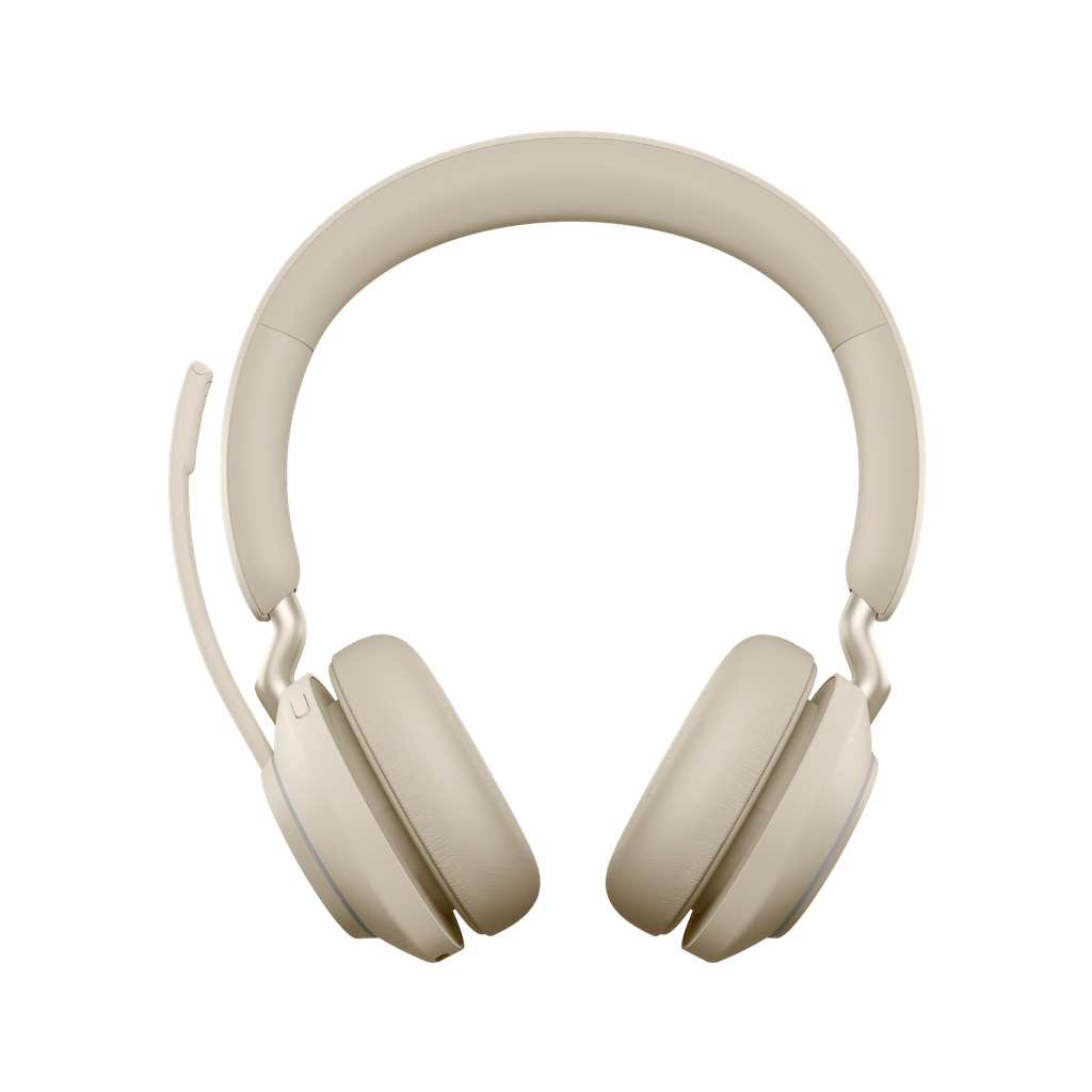 Навушники Jabra Evolve 2 65 MS USB-A Stereo Beige (26599-999-998)