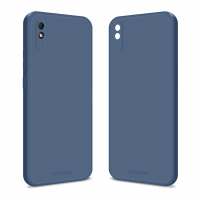 Чохол до мобільного телефона MakeFuture Xiaomi Redmi 9A Silk (Soft TPU) Blue (MCSL-XR9ABL)