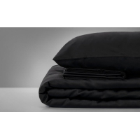 Bed linen MirSon Satin Black Pearl 0055 175x210 - Double (2200000671356)