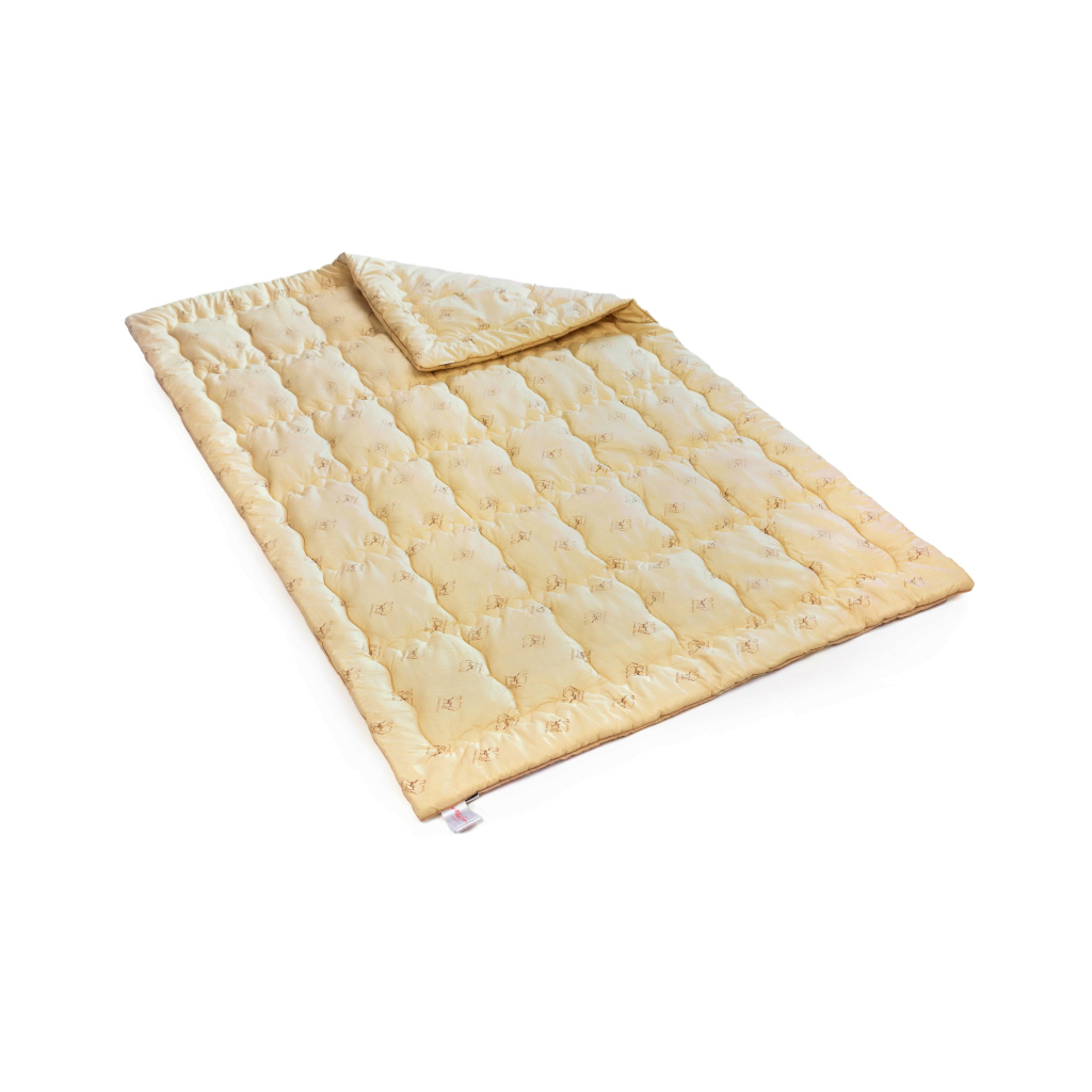 Ковдра MirSon вовняна Gold Camel Hand Made 174 демі 220x240 см (2200000460783)