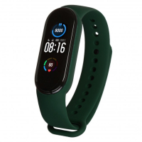 Ремінець до фітнес браслета Armorstandart для Xiaomi Mi Band 7/6/5 Dark Green (ARM60988)