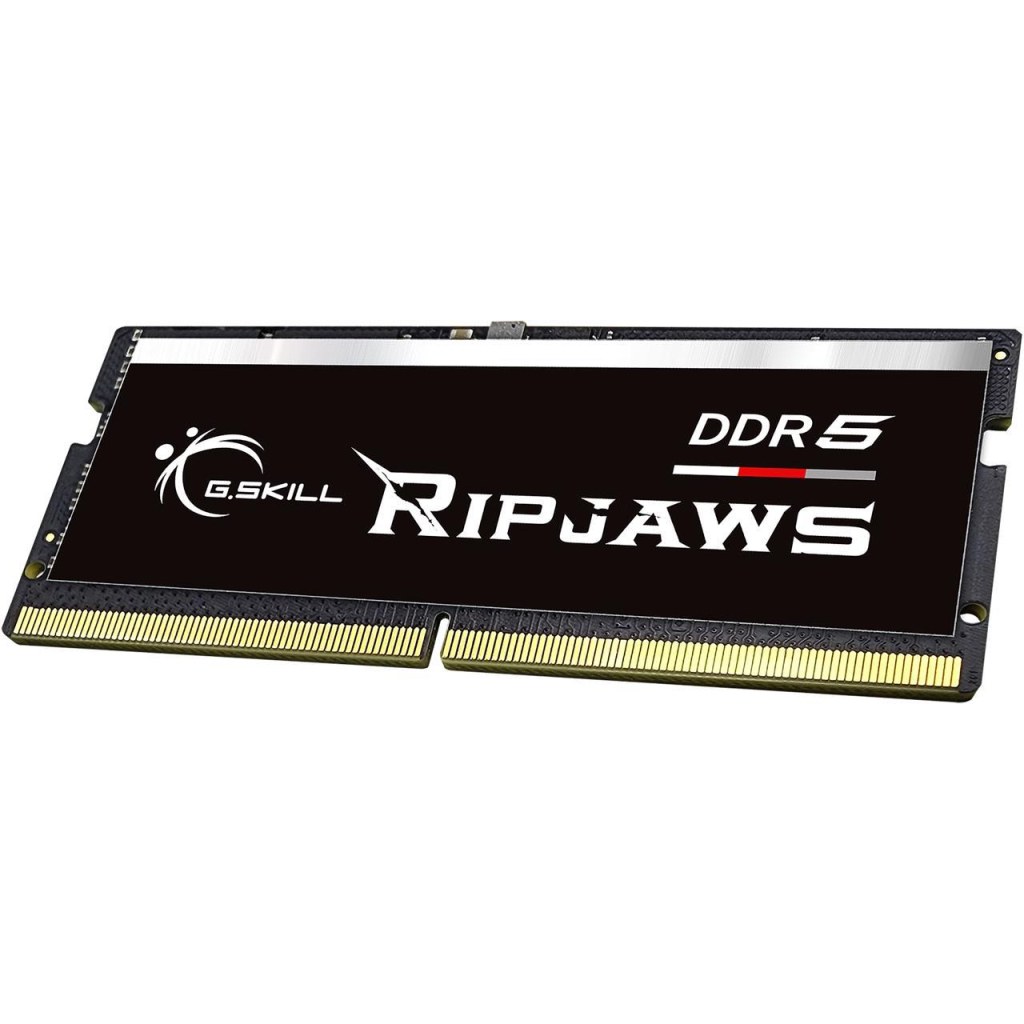 Модуль пам'яті для ноутбука SoDIMM DDR5 16GB 4800 MHz Ripjaws G.Skill (F5-4800S4039A16GX1-RS) Модуль пам'яті для ноутбука SoDIMM DDR5 16GB 4800 MHz Ripjaws G.Skill (F5-4800S4039A16GX1-RS)
