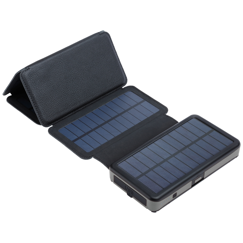 Повербанк Sandberg 20000mAh, Solar 6-Panel/7.5W, USB-C output(20W), USB-A*2/(18W Max) (420-73)