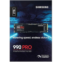 Накопичувач SSD M.2 2280 2TB 990 PRO Samsung (MZ-V9P2T0BW)
