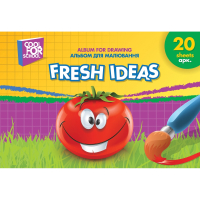 Cool For School Spring Drawing Book, 20 Sheets Fresh Ideas (CF60903-01)