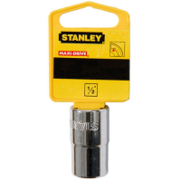 Stanley socket head 1/2" x 16mm, dodecagon profile, metric (4-88-788)