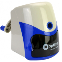 Optima mechanical pencil sharpener with automatic feed, blue (O40695)