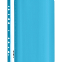 Folder Economix A4 with perforation, texture "gloss", turquoise (E31510-21)