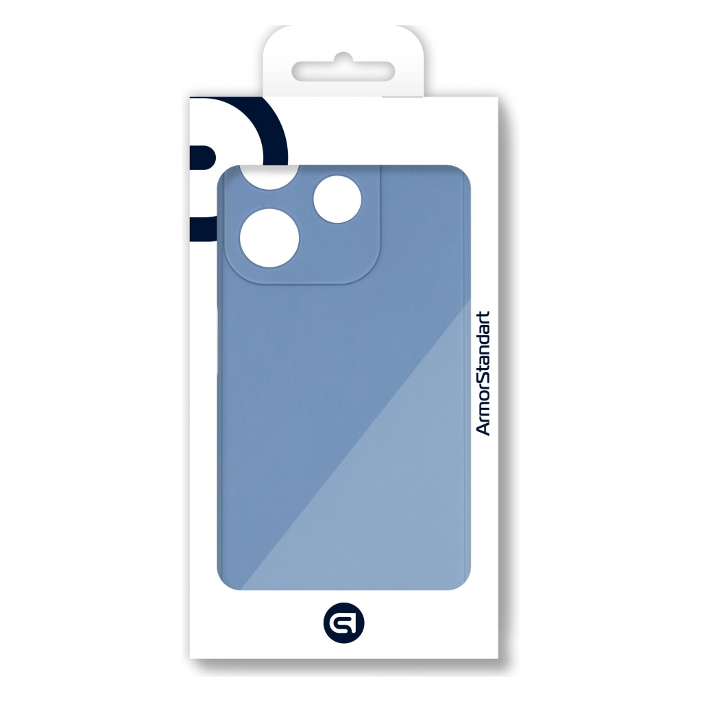 Чохол до мобільного телефона Armorstandart Matte Slim Fit Tecno Spark 10 4G (KI5q) Camera cover Light Blue (ARM69071) Чохол до мобільного телефона Armorstandart Matte Slim Fit Tecno Spark 10 4G (KI5q) Camera cover Light Blue (ARM69071)