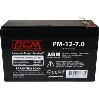 Battery for UPS Powercom 12V 7Ah (PM-12-7)