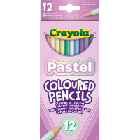 Crayola pastel colored pencils 12 pcs (68-3366)
