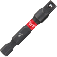 Адаптер для інструменту Milwaukee ShW з 1/4"HEX на 1/4" квадратный хвостовик (4932471826)