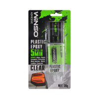Автомобільний клей WINSO епоксидний двокомпонентний Plastic Epoxy 30g (300600)