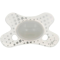 Difrax Dental glow-in-the-dark pacifier, 0-6 months (GL799)