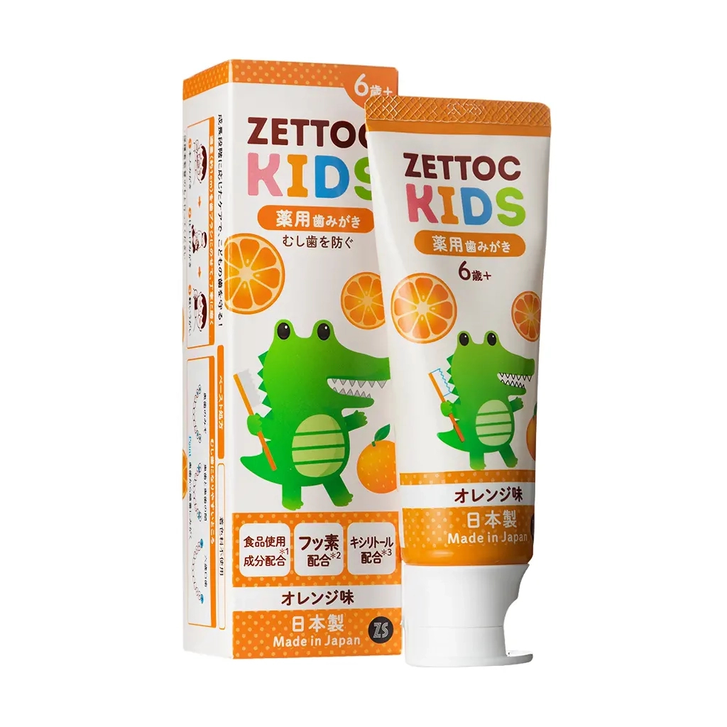 Дитяча зубна паста Zettoc Nippon зі смаком апельсину 70 г (4582118955312)