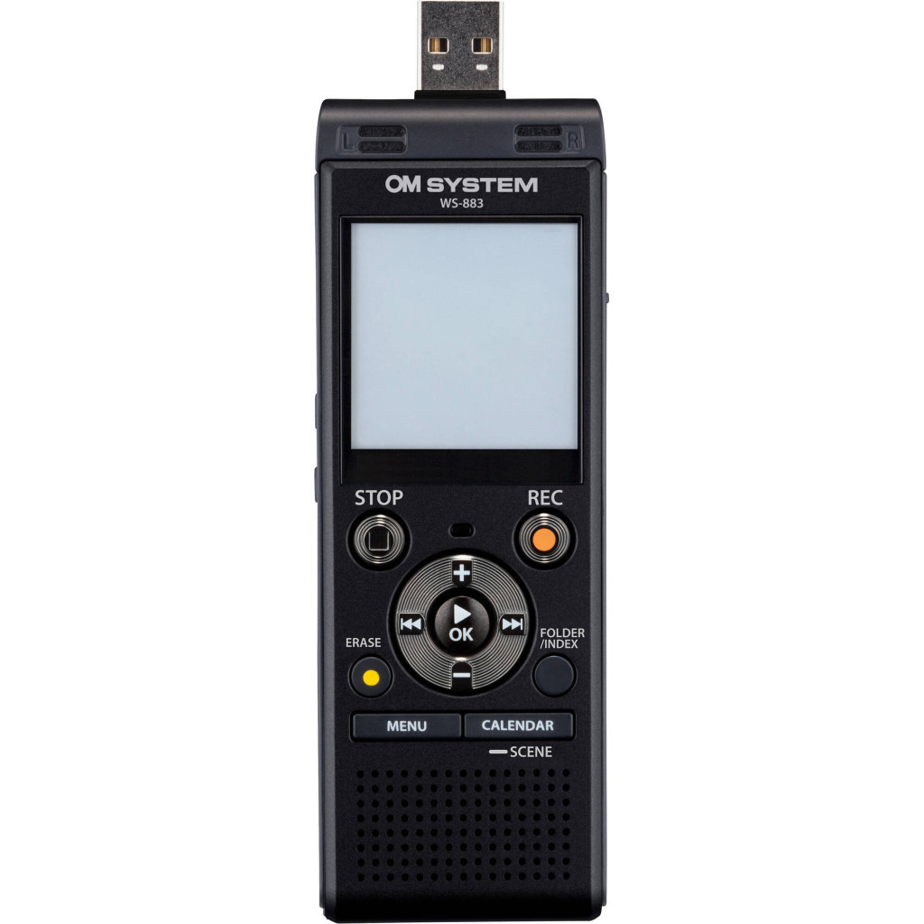 Цифровий диктофон Olympus OM SYSTEM WS-883 Black (8GB) (V420340BE000)