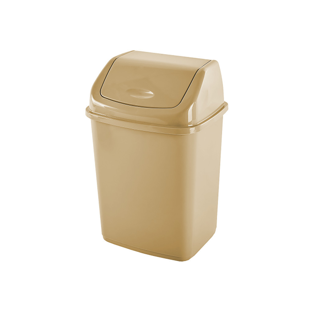 Контейнер для сміття Алеана Кремовий 10 л (алн 122063/крем)