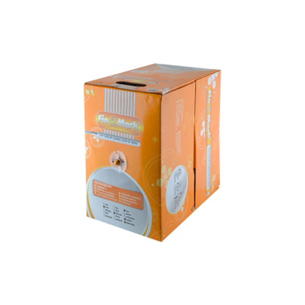 Кабель мережевий FinMark UTP 305м CAT6 4P 23AWG LSZH Or Pull Box (163151) Кабель мережевий FinMark UTP 305м CAT6 4P 23AWG LSZH Or Pull Box (163151)