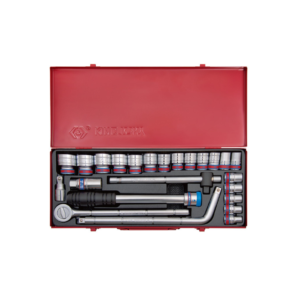 Набір інструментів KING TONY 1/2" 24 шт. 12-гранних (4024MR)