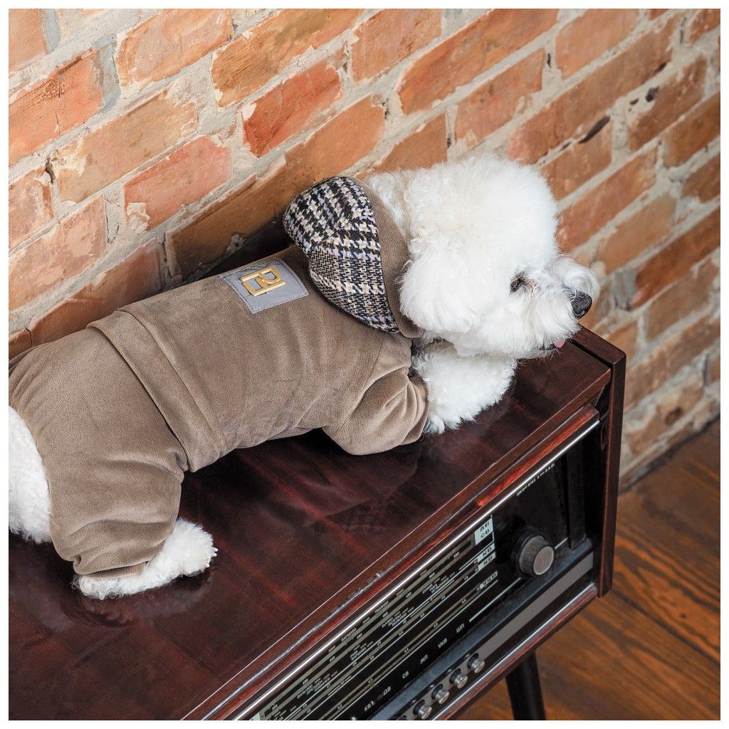 Костюм для тварин Pet Fashion Soft S коричневий (4823082427895)