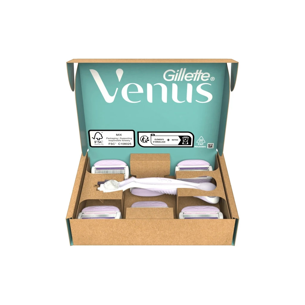 Бритва Gillette Venus ComfortGlide Breeze з 6 змінними картриджами (8006540854860)