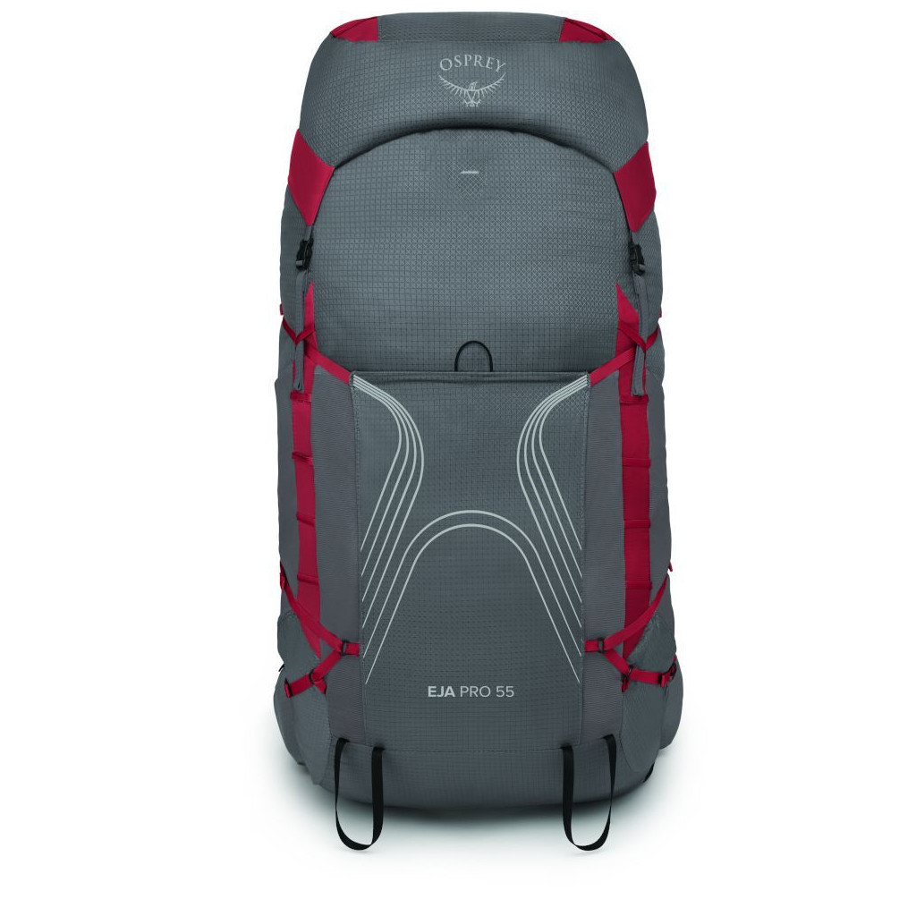 Рюкзак туристичний Osprey Eja Pro 55 dale grey/poinsettia red WXS/S (009.3300)