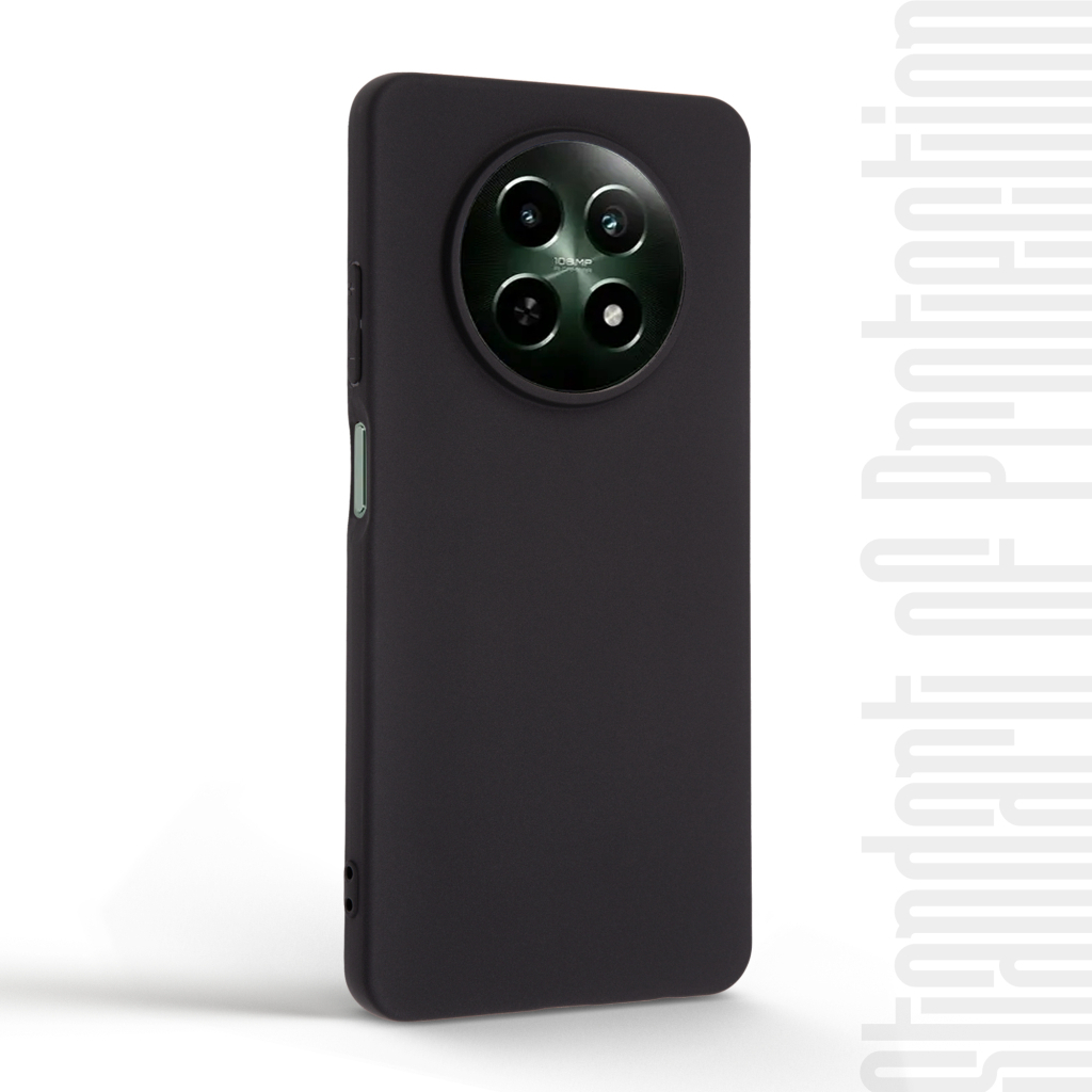Чохол до мобільного телефона Armorstandart Matte Slim Fit Realme 12 5G Black (ARM77853) Чохол до мобільного телефона Armorstandart Matte Slim Fit Realme 12 5G Black (ARM77853)