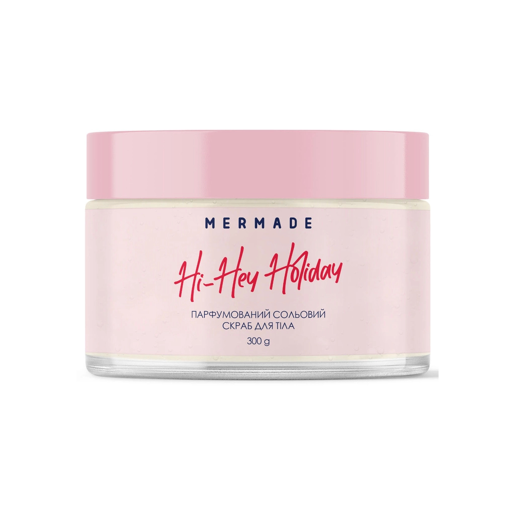 Скраб для тіла Mermade Hi-Hey Holiday Парфумований сольовий 300 г (4823122900913)