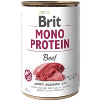 Wet food for dogs Brit Care Mono Protein Beef with beef (8595602555338)