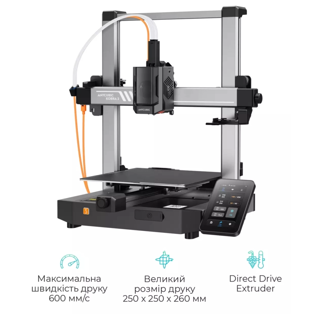 3D-принтер Anycubic Kobra 3 (KB30BK0A-O)