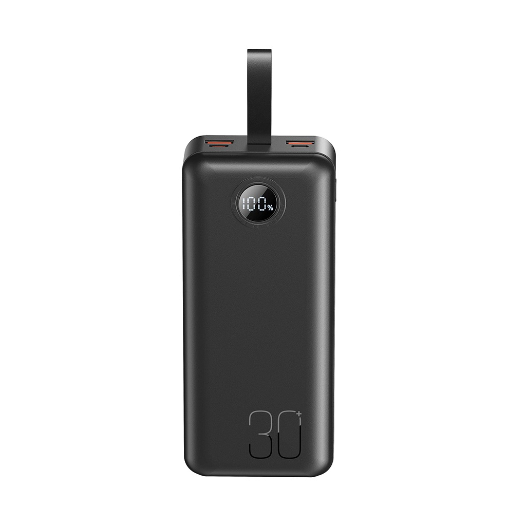 Повербанк XO 30000mAh, PD/20W, QC/22.5W, with light, black (PR240_Black)