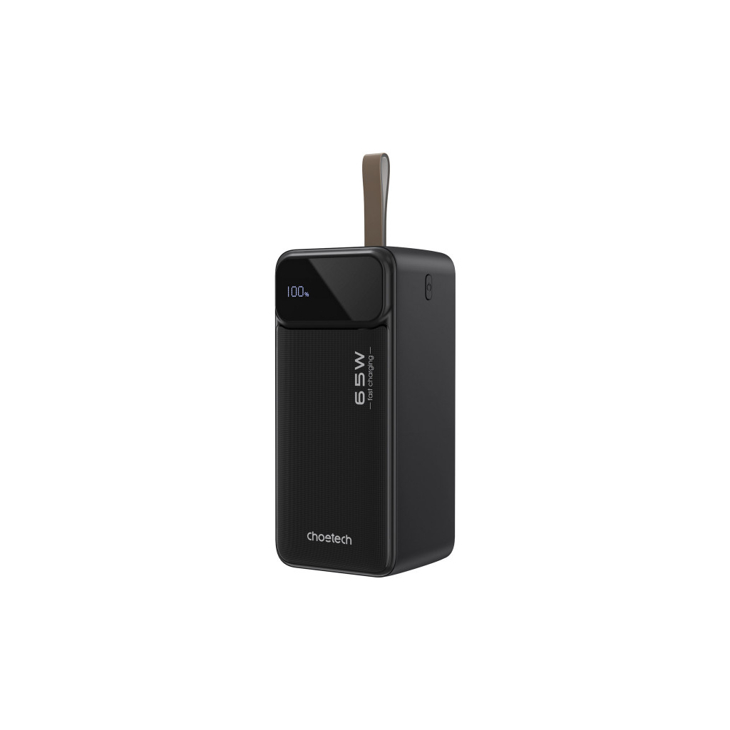 Повербанк Choetech 50000mAh, PD/65W, QC/3.0, USB-C In/out, 2*USB-A (B733-CCBK)