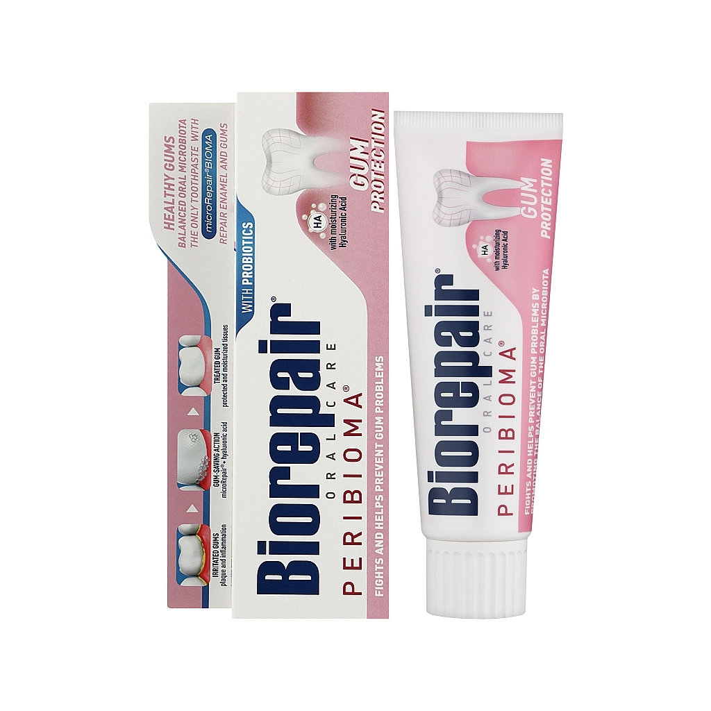 Зубна паста Biorepair Peribioma З пробіотиками 75 мл (8017331064115)