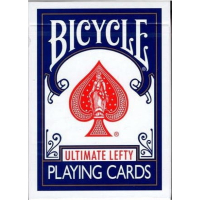 Гральні карти Bicycle Ultimate Lefty (+7 Effects) (red, blue) (ВР_КИБАЛ)