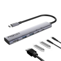 Hub Promate USB Hub 5 ports linkhub-5x (linkhub-5x)