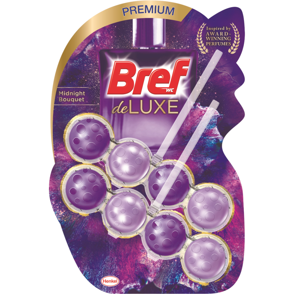Туалетний блок Bref De Luxe Аромат чаруючої ночі 2 х 50 г (9000101820218)
